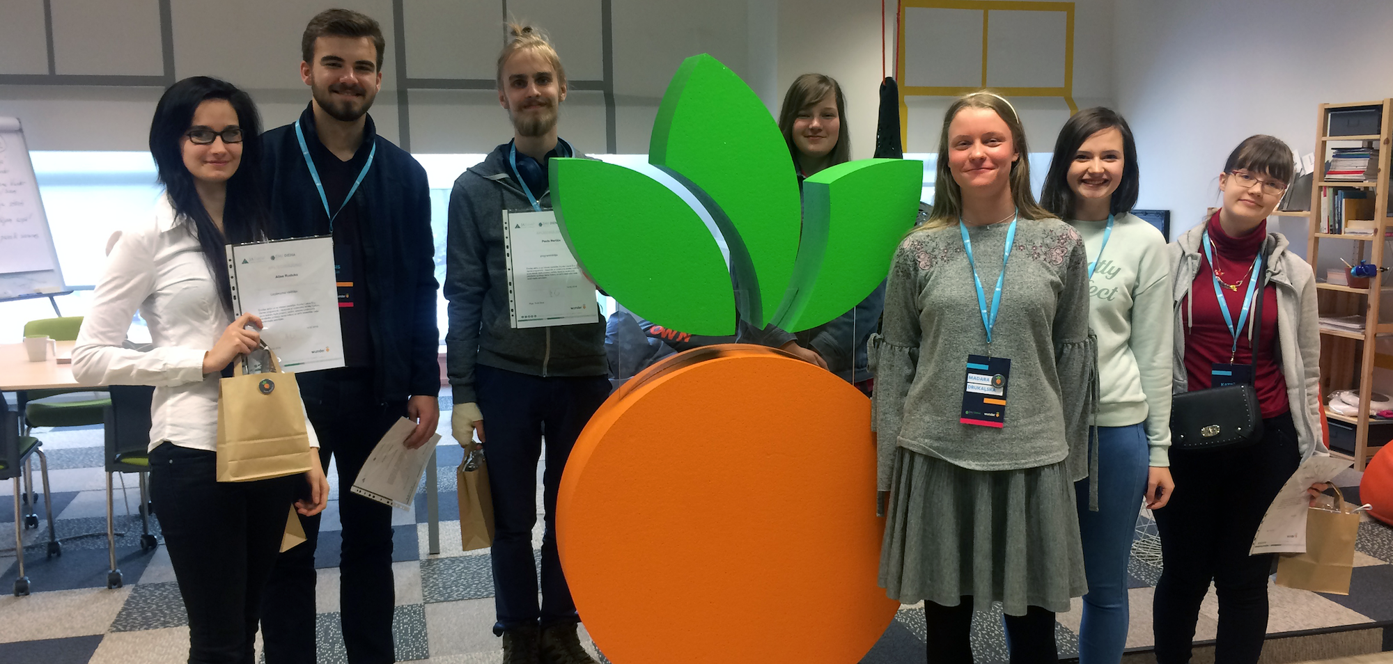 Group photo of Mearra Shadow Day participants