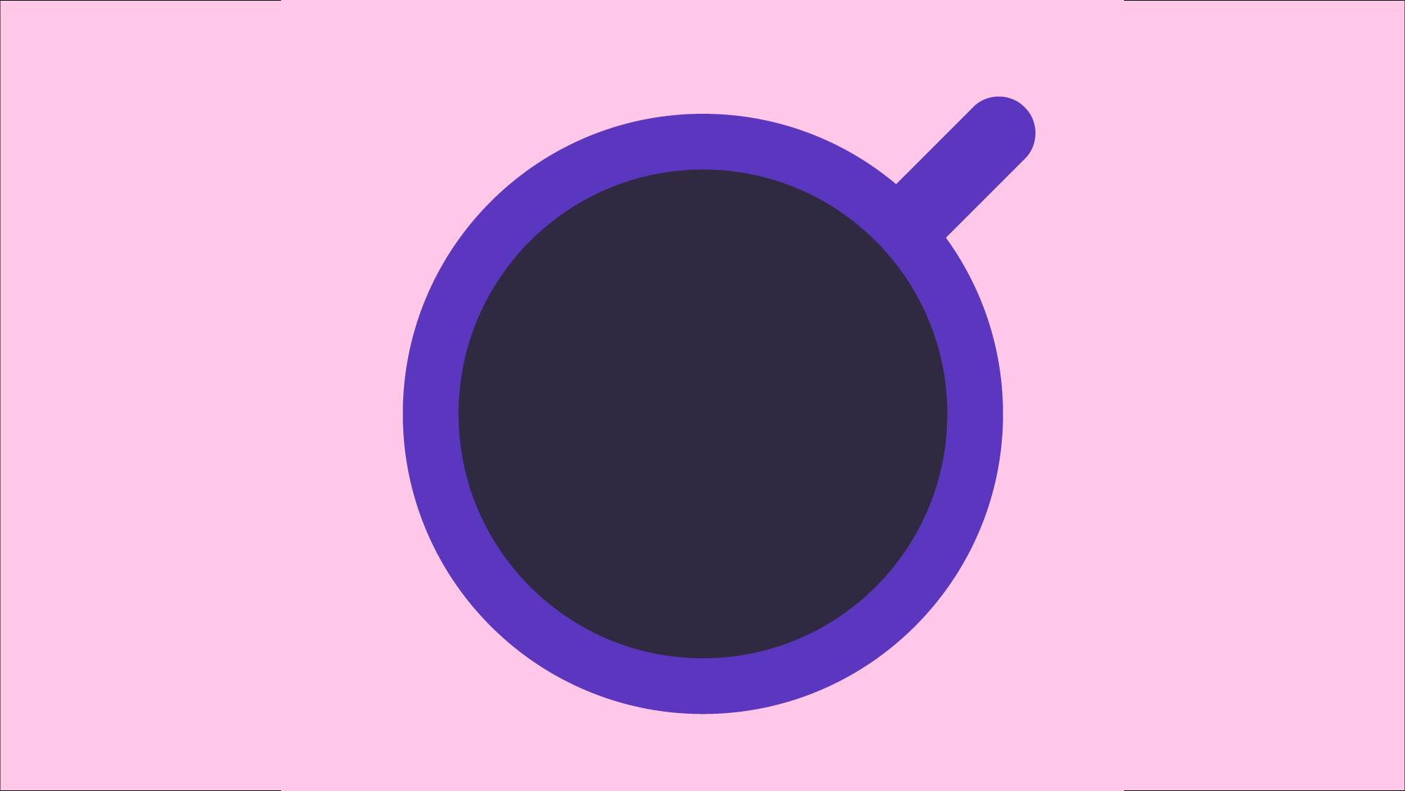 Illustrated coffee cup from above