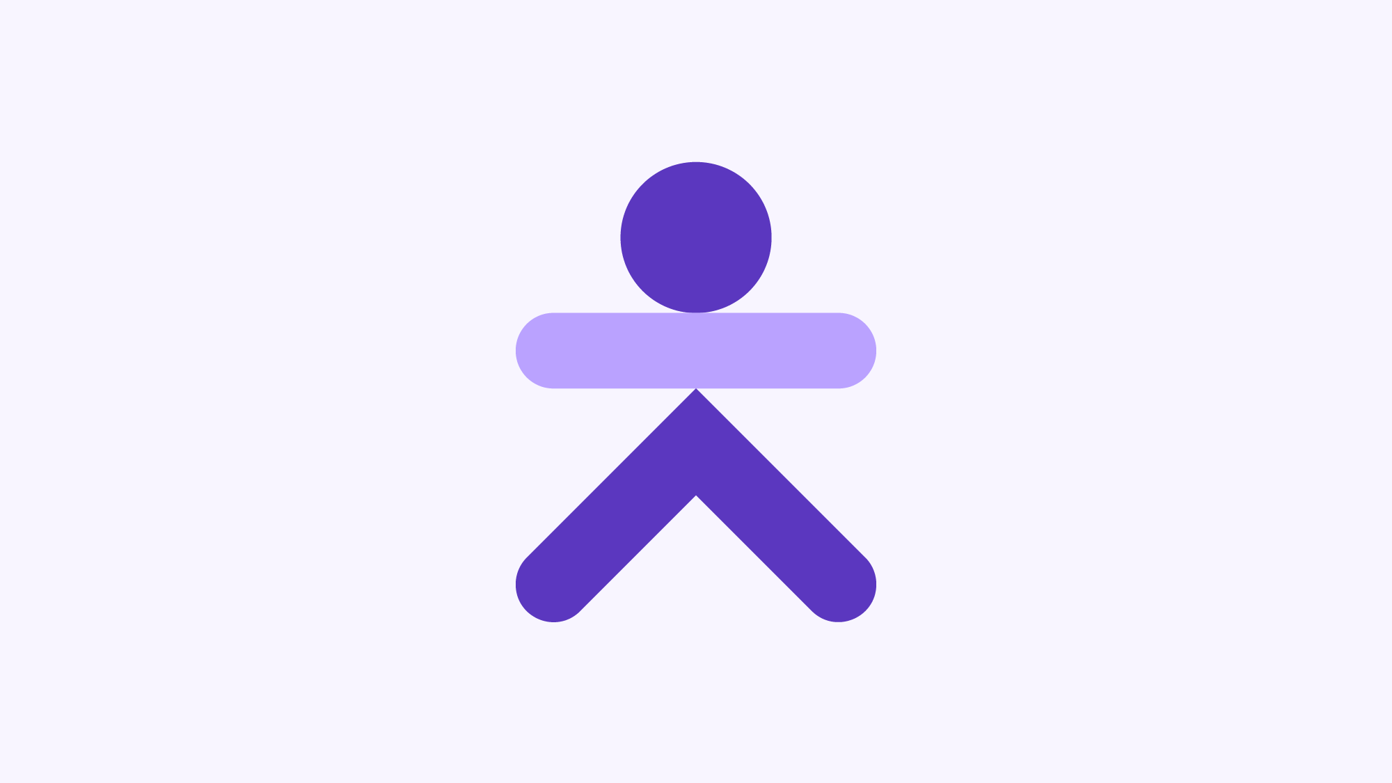 Accessibility icon on light background