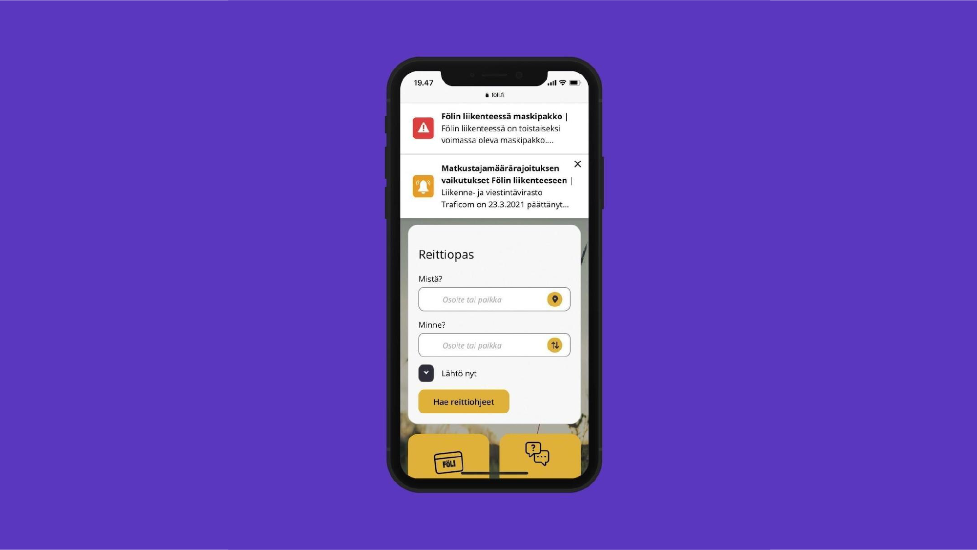 Screenshot of foli.fi 