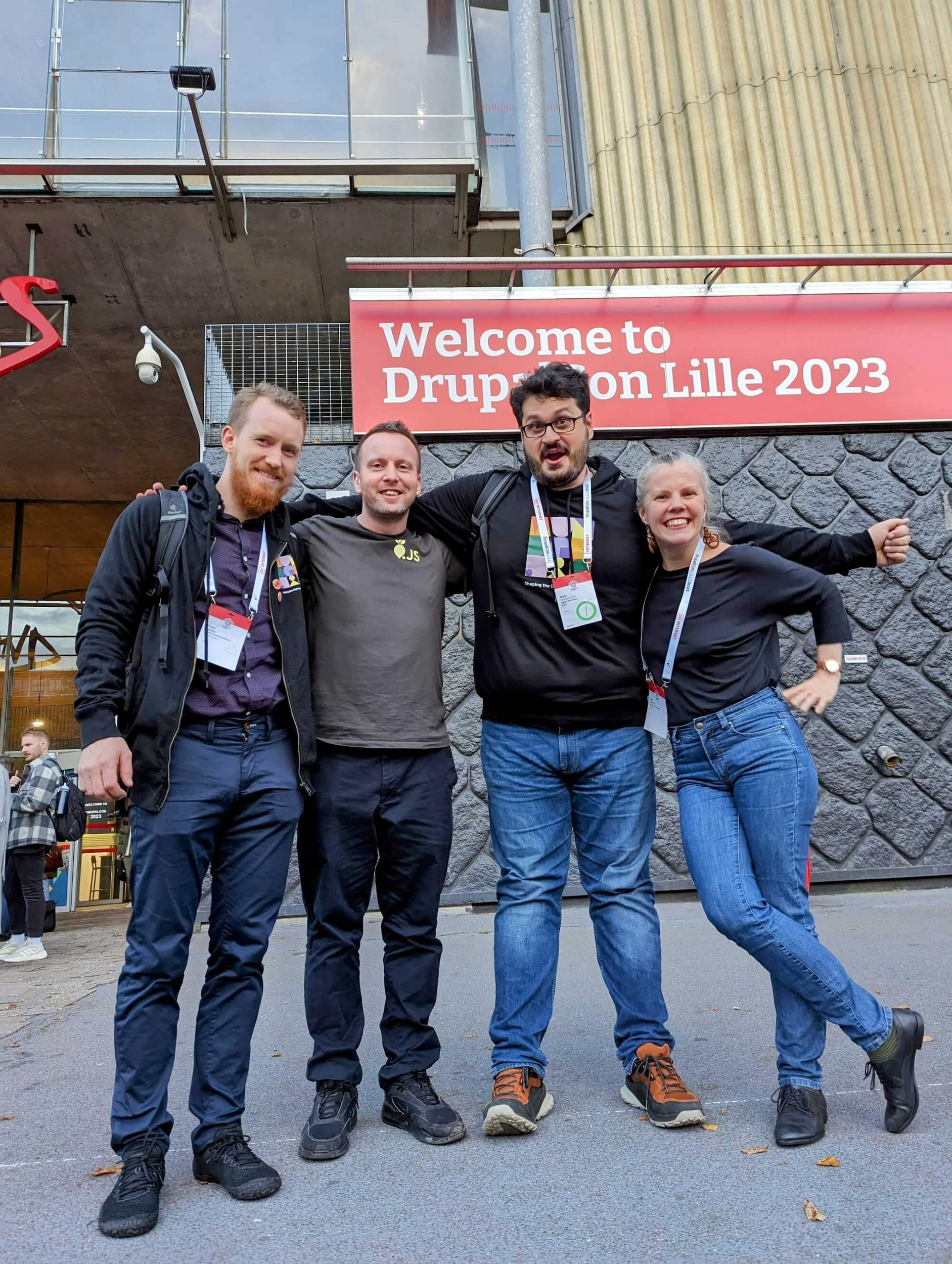 Mearra people at DrupalCon Lille 2023